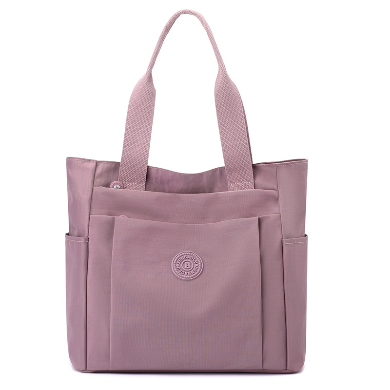 V888-ELOSUNG25018-202504141440-00 Modern Light purple Shoulder Bag with Multiple Pockets - Perfect for Work - Image 1