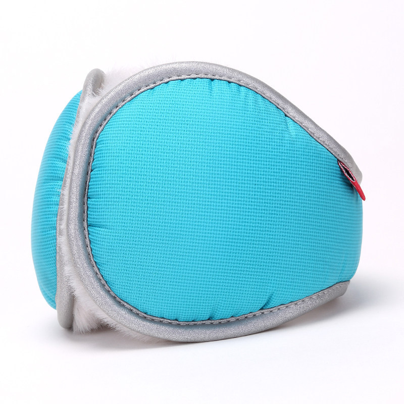 V888-ELOSUNG25233-202504211236-00 Light blue Winter Comfort Folding Earmuffs - Soft Fleece, Windproof and Waterproof - Image 1