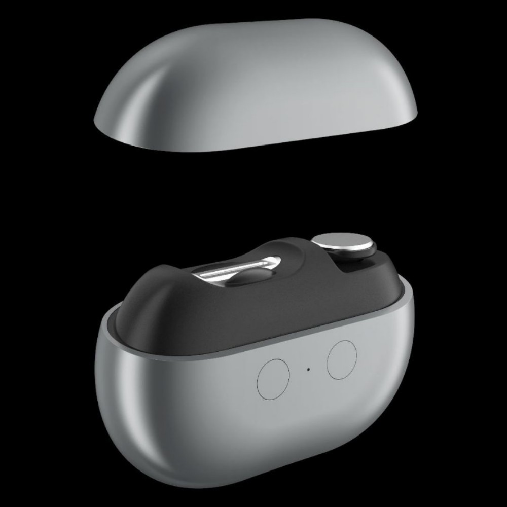 V888-ELOSUNG26052-202504141332-00 Black Multi-Function Electric Nail File - Built-in Storage Space, LED Light, Quiet Operation - Image 1