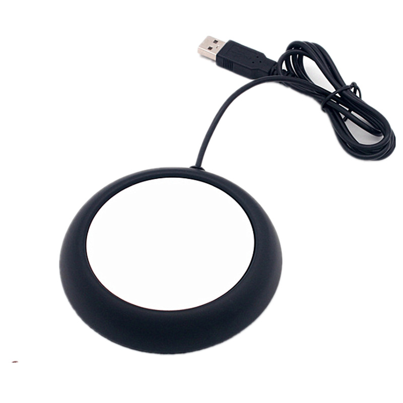 V888-ELOSUNG26121-202504171746-00 USB Cup Warmer - Black Electric Beverage Warmer for Desk, Office and Home - Image 1