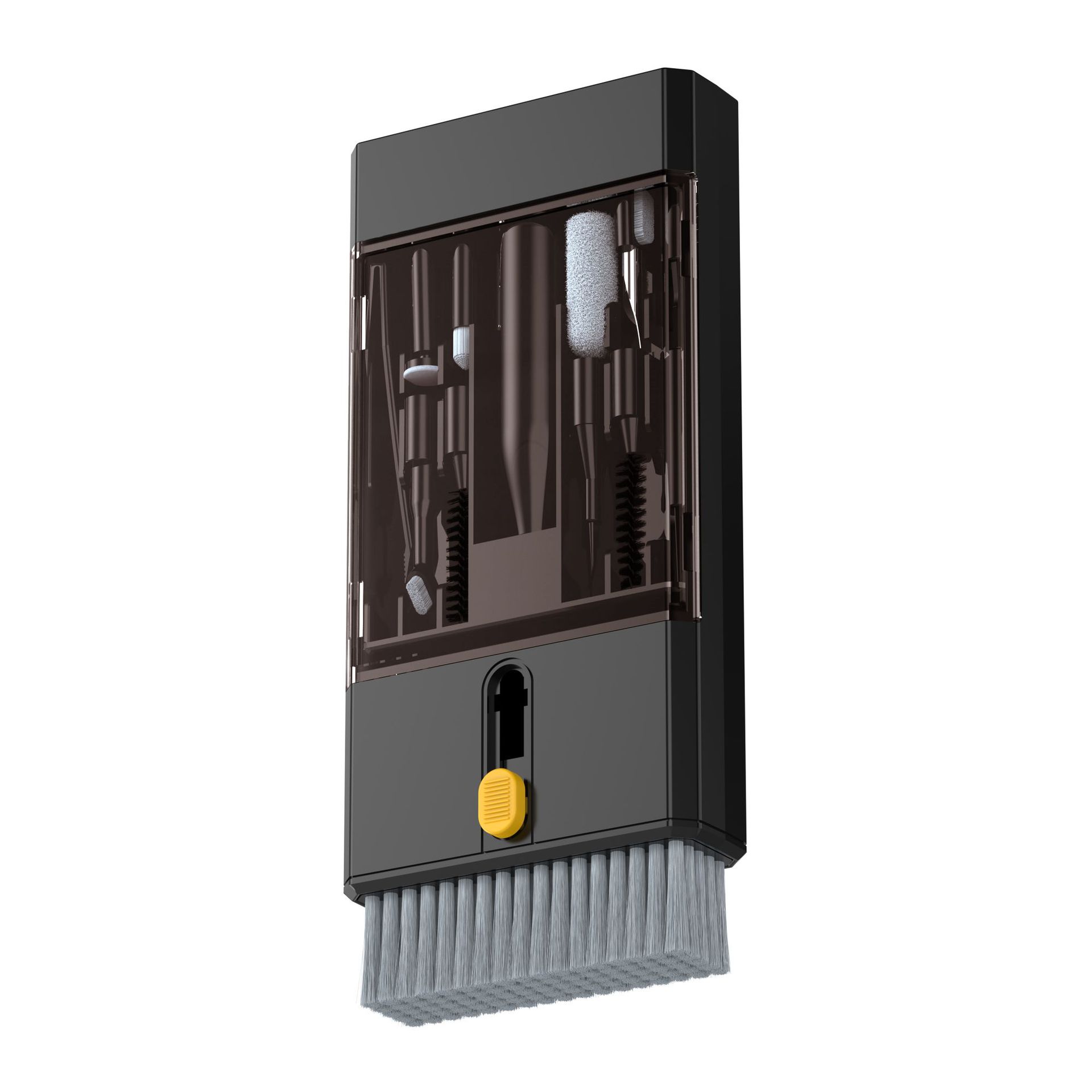 V888-ELOSUNG26193-202504171707-00 Black brown 22-in-1 Electronics Cleaning Kit - for Keyboards, Airpods, Laptops, Cell Phones, Cameras - Image 1