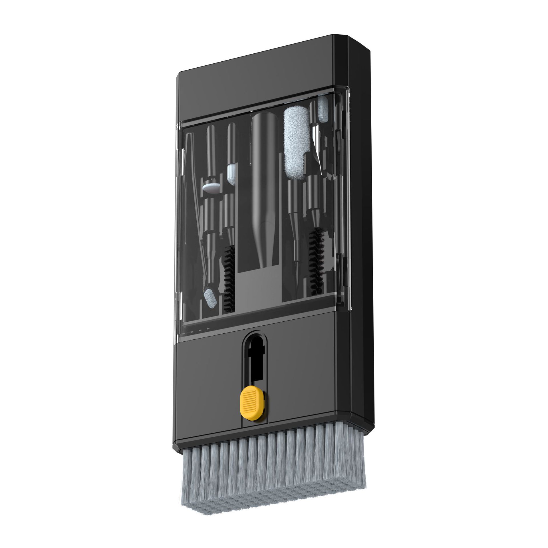 V888-ELOSUNG26194-202504171710-00 Black 22-in-1 Electronics Cleaning Kit - for Keyboards, Airpods, Laptops, Cell Phones, Cameras - Image 1