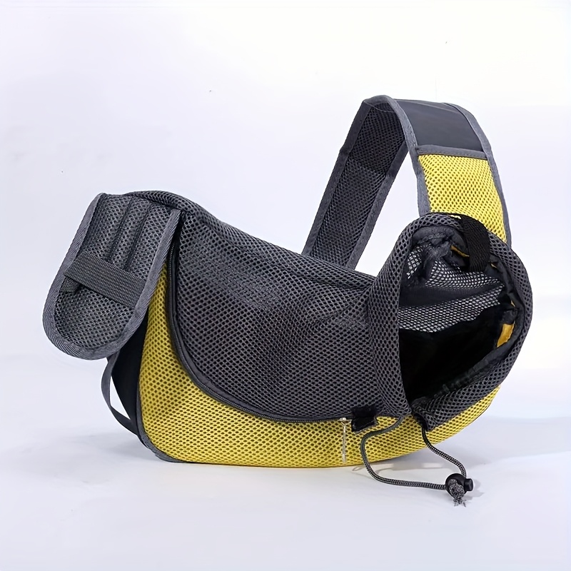 V888-ELOSUNG26574-202505081721-00 Yellow Portable Oxford Fabric Pet Carrier for Cats and Puppies (Size L) - Image 1