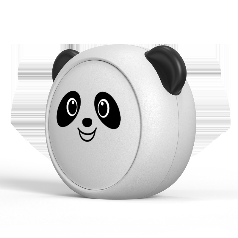 V888-ELOSUNG26876-202505151630-00 Cute UV Toothbrush Sanitizer Holder - Wall Mounted, Portable for Travel (Black ears bear) - Image 1