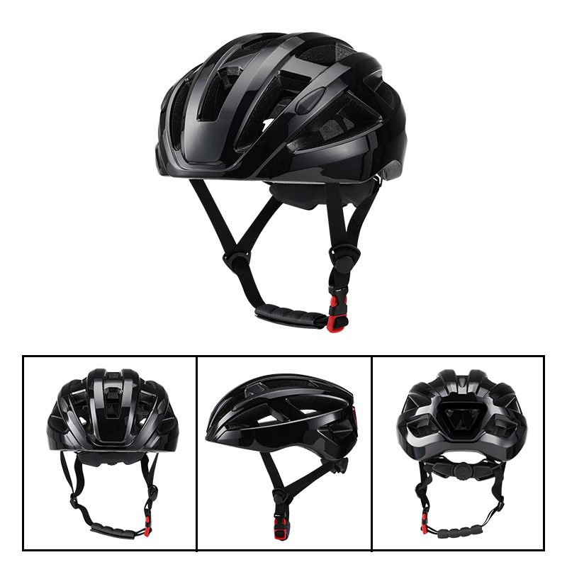 V888-ELOSUNG27449-202505131632-00 Black Ultra-Light Adult Cycling Helmet - CE & CPSC Certified, In-Mold Safety for Road & Mountain Biking - Image 1