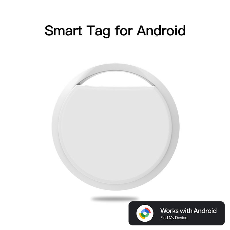 V888-ELOSUNG28364-202505081826-00 White Android Tracker - Google Find My Device Compatible Luggage and Pet Tracker - Image 1