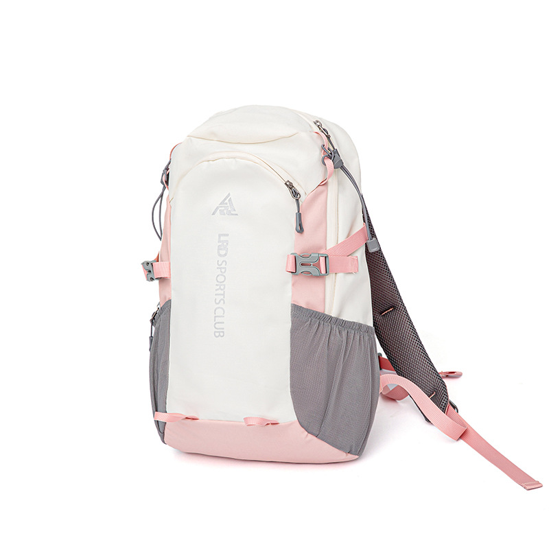 V888-ELOSUNG28632-202505191147-00 Pink-white 20L Lightweight Hiking Backpack for Camping, Travel, and Commuting - Image 1