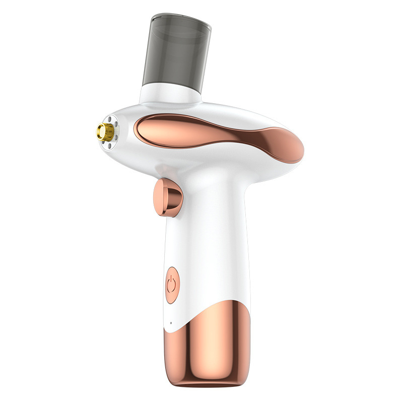 V888-ELOSUNG29207-202505231221-00 Portable Nano Facial Steamer & Oxygen Sprayer with Red/Blue Light Therapy(white) - Image 1