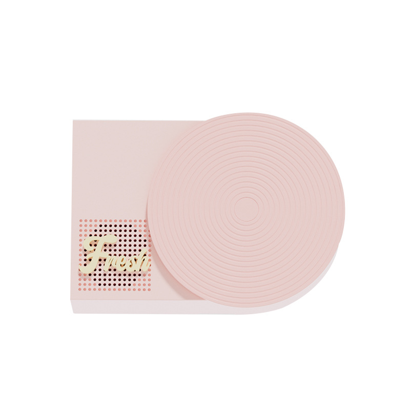 V888-ELOSUNG29337-202505281031-00 Retro Phonograph Bluetooth Speaker - Rotating Disc, Bluetooth 5.3, AUX/TF Card, 8H Playtime(Pink) - Image 1