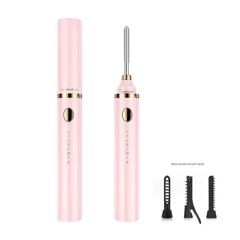 V888-ELOSUNG29380-202508251150-00 Rechargeable Heated Eyelash Curler Wand - 3 Temperature Gears, Type-C Charging, All-Day Curl(pink) - Image 1