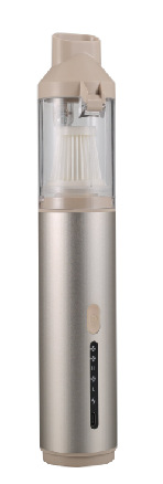 V888-ELOSUNG29819-202506190637-00 Portable Cordless Handheld Vacuum Cleaner - 16000Pa Suction, 3x2000mAh Battery, Multiple Attachments(Gold) - Image 1