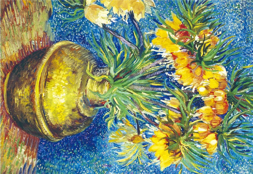 V888-ELOSUNG3098-202595-00 Frital Flower Puzzle - Image 1