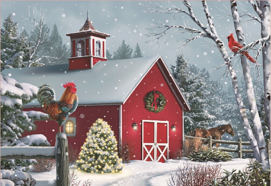 V888-ELOSUNG3100-202597-00 Christmas Eve puzzle - Image 1