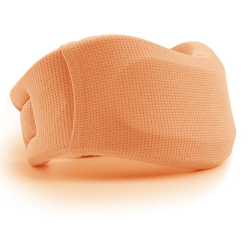 V888-ELOSUNG32763-202506301120-00 Size XL Orange Ergonomic Neck Support Brace - Soft Cervical Collar for Posture Correction and Pain Relief - Image 1