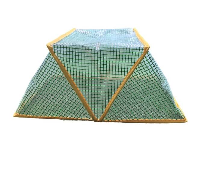 V888-ELOSUNG34112-202506101105-00 3 piece Green Foldable Raised Garden Bed Cover - Vegetable Plant Protector(80 x 34 x 35 cm) - Image 1