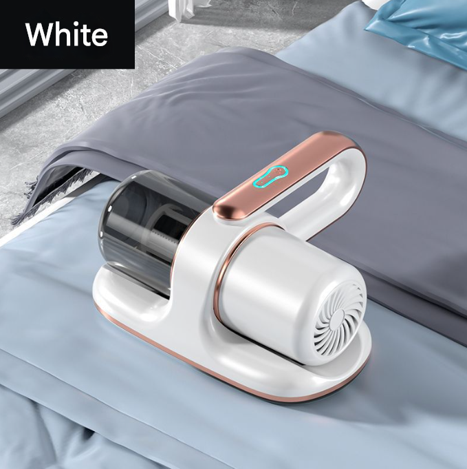 V888-ELOSUNG34226-202506241136-00 White Powerful Cordless UV-C Dust Mite Vacuum - 13000Pa Handheld Cleaner with HEPA Filtration - Image 1
