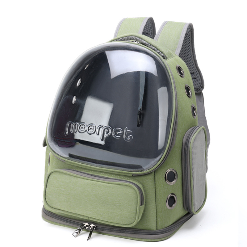 V888-ELOSUNG35368-202506301045-00 Spacious Pet Carrier with Ventilation System & Water-Resistant Design(green) - Image 1