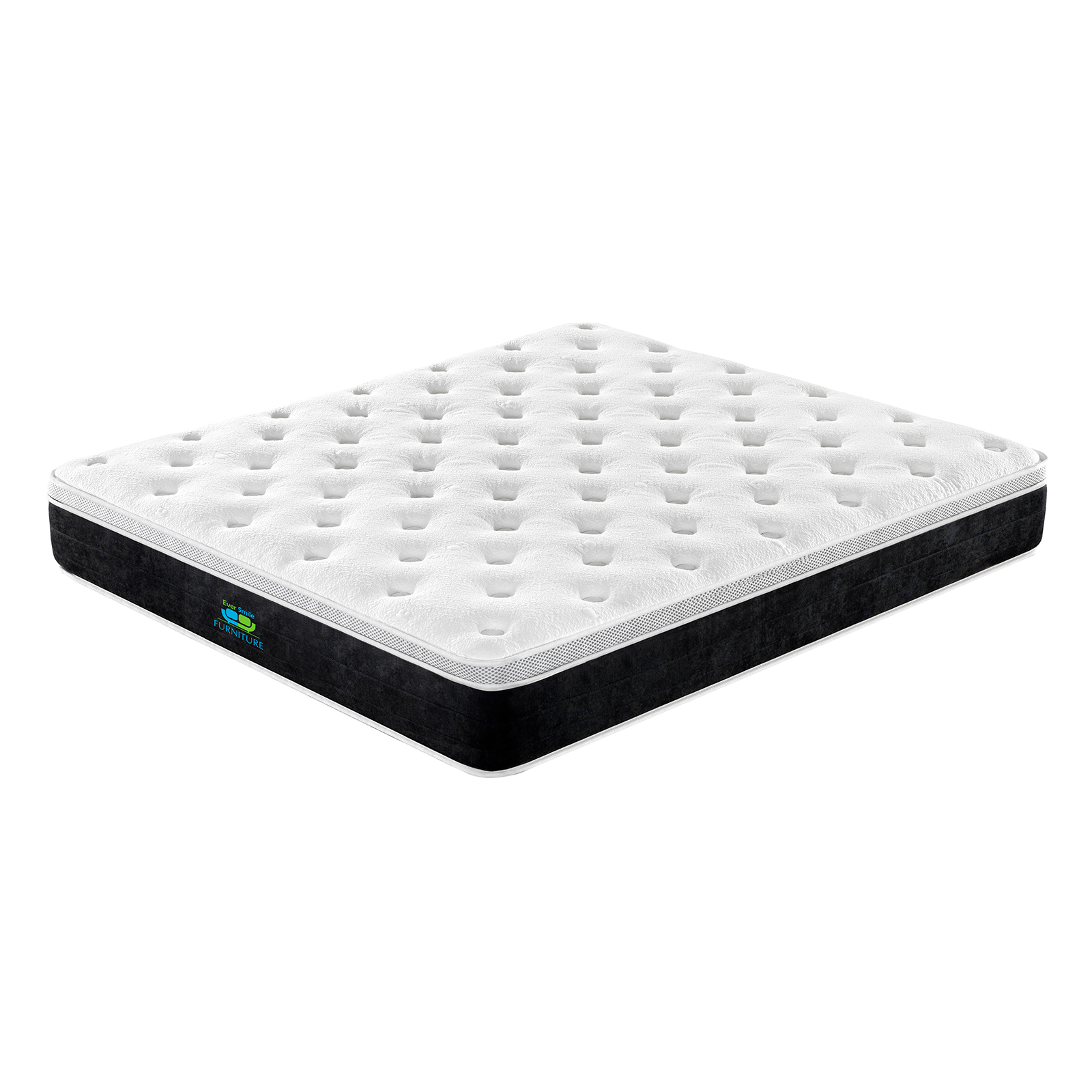 V912-ST810-209987-00 King Size 30cm Tencel Latex Soft Pocket Spring Mattress - Image 1