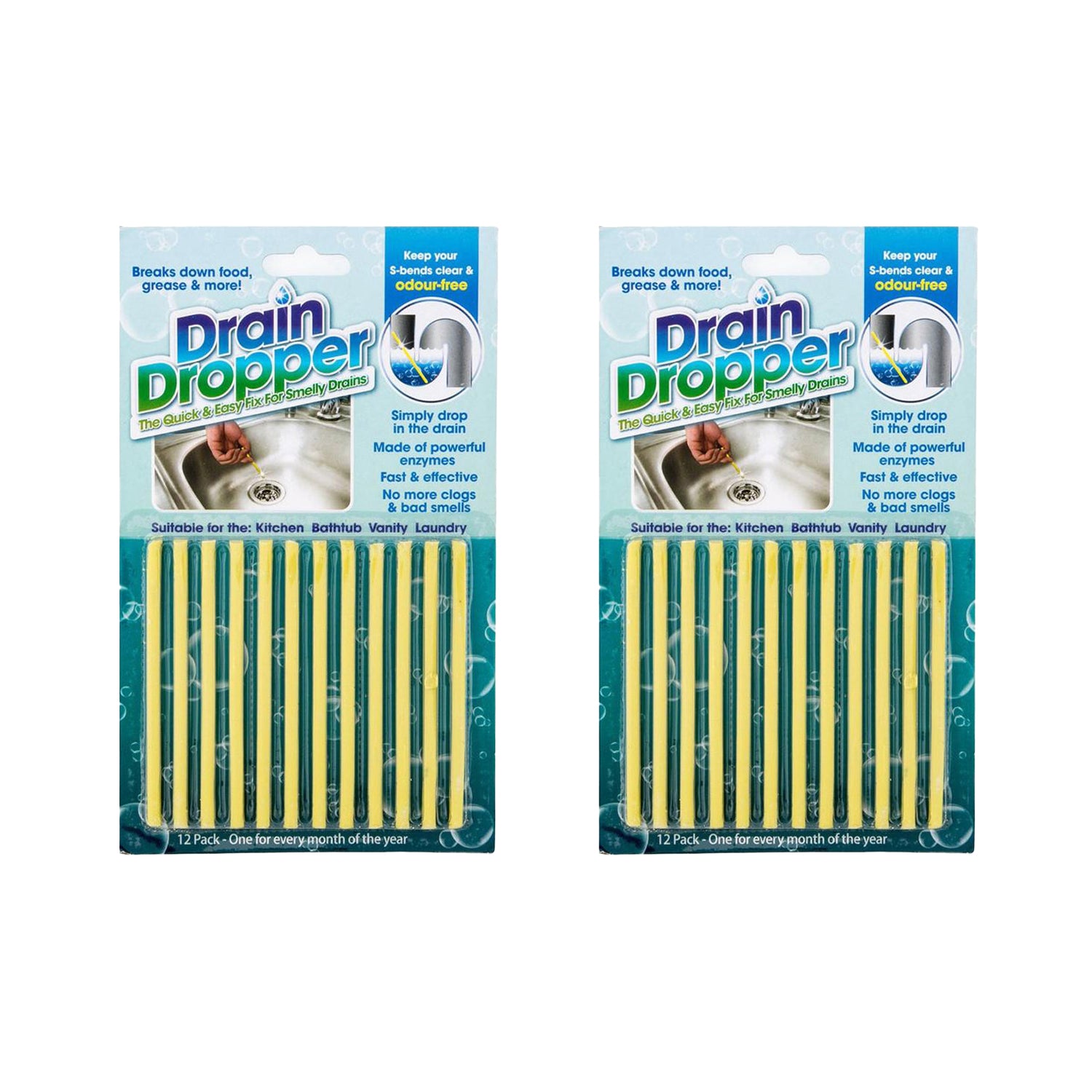 V915-CL0033X2-203613-00 24 pcs Drain Dropper Stick - Image 1