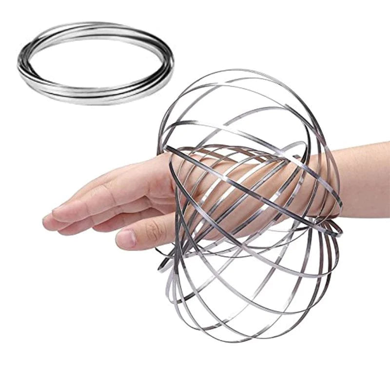V915-GI0185-203698-00 Slinky Flow Ring Bracelet - Image 1