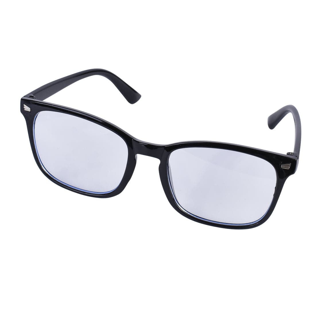 V915-HO0292-BK-203631-00 LIVING TODAY Blue Light Filter Glasses Black - Image 1