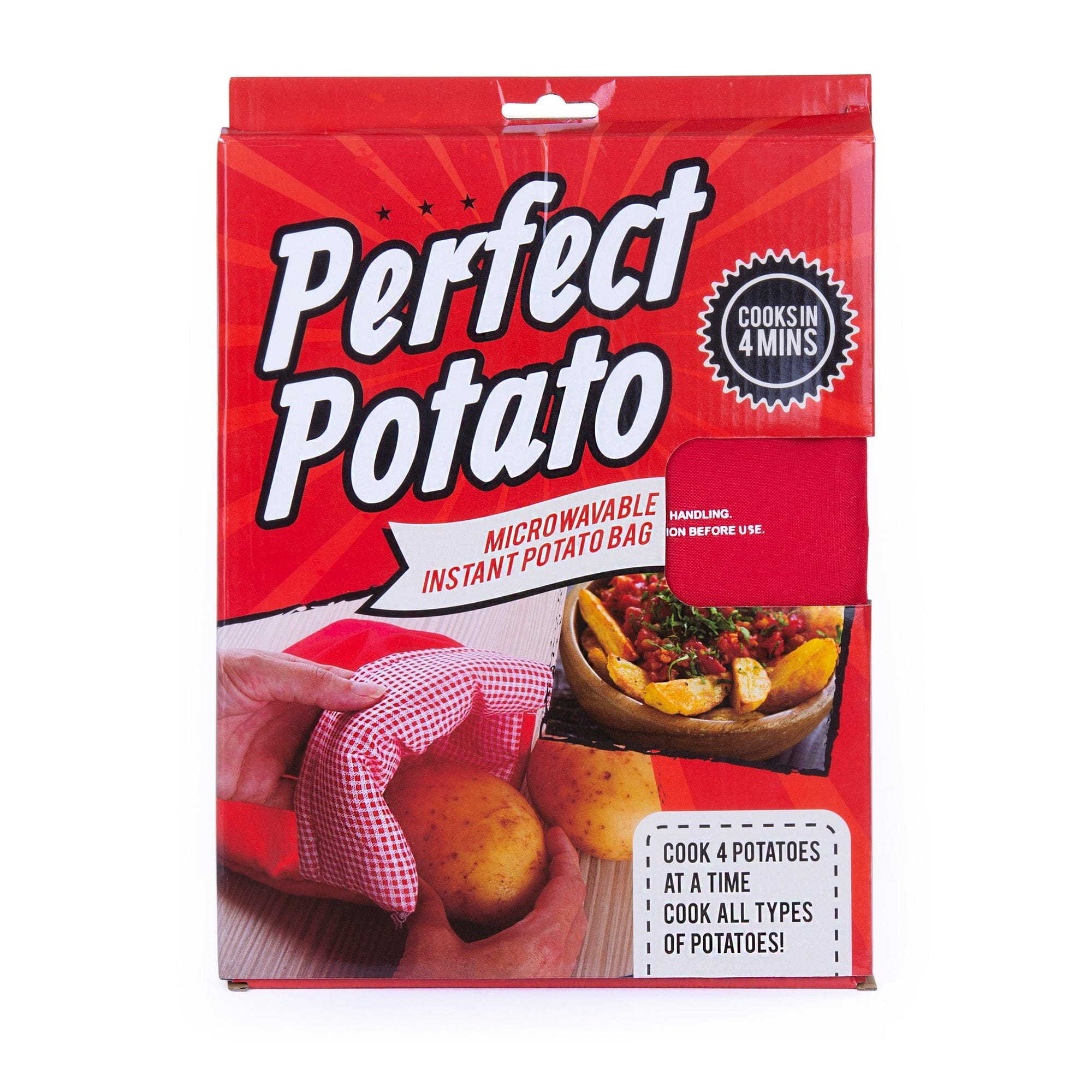V915-KU0103-204097-00 Perfect Potato, Microwavable Instant Potato Bag - Image 1