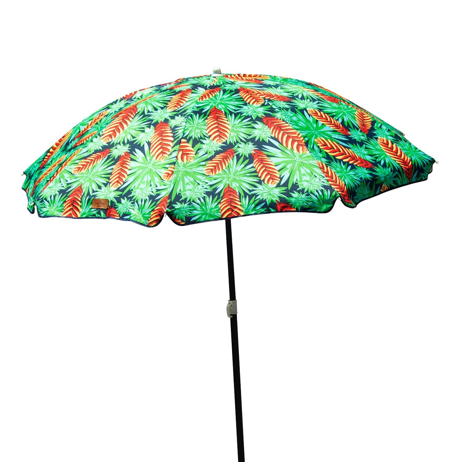 V915-LD0075-MO-203445-05 Lazy Dayz Beach Umbrella - Mossman - Image 1