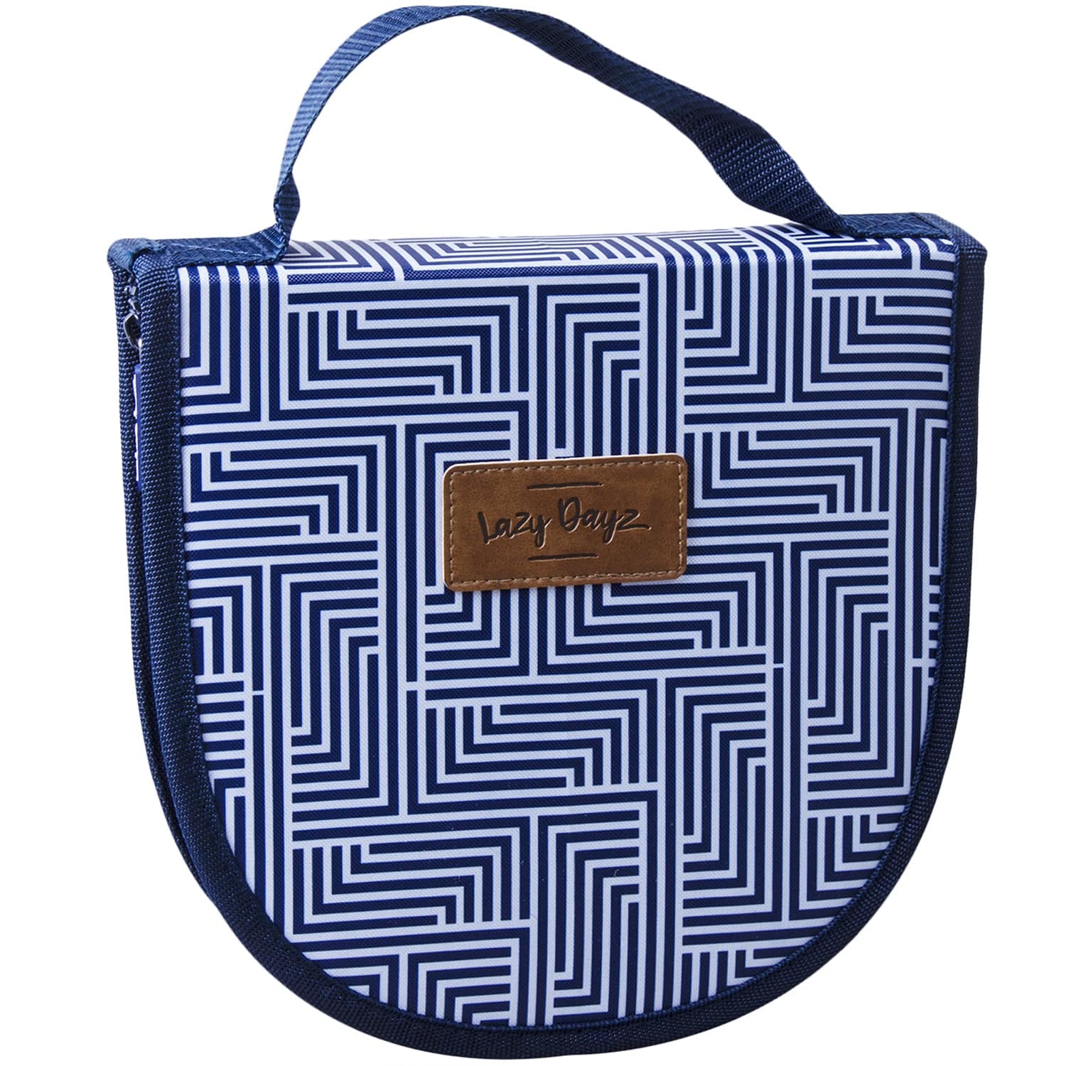 V915-LD0119-MK-204068-05 Lazy Dayz Picnic Cutlery Wallet Set - Makena - Image 1