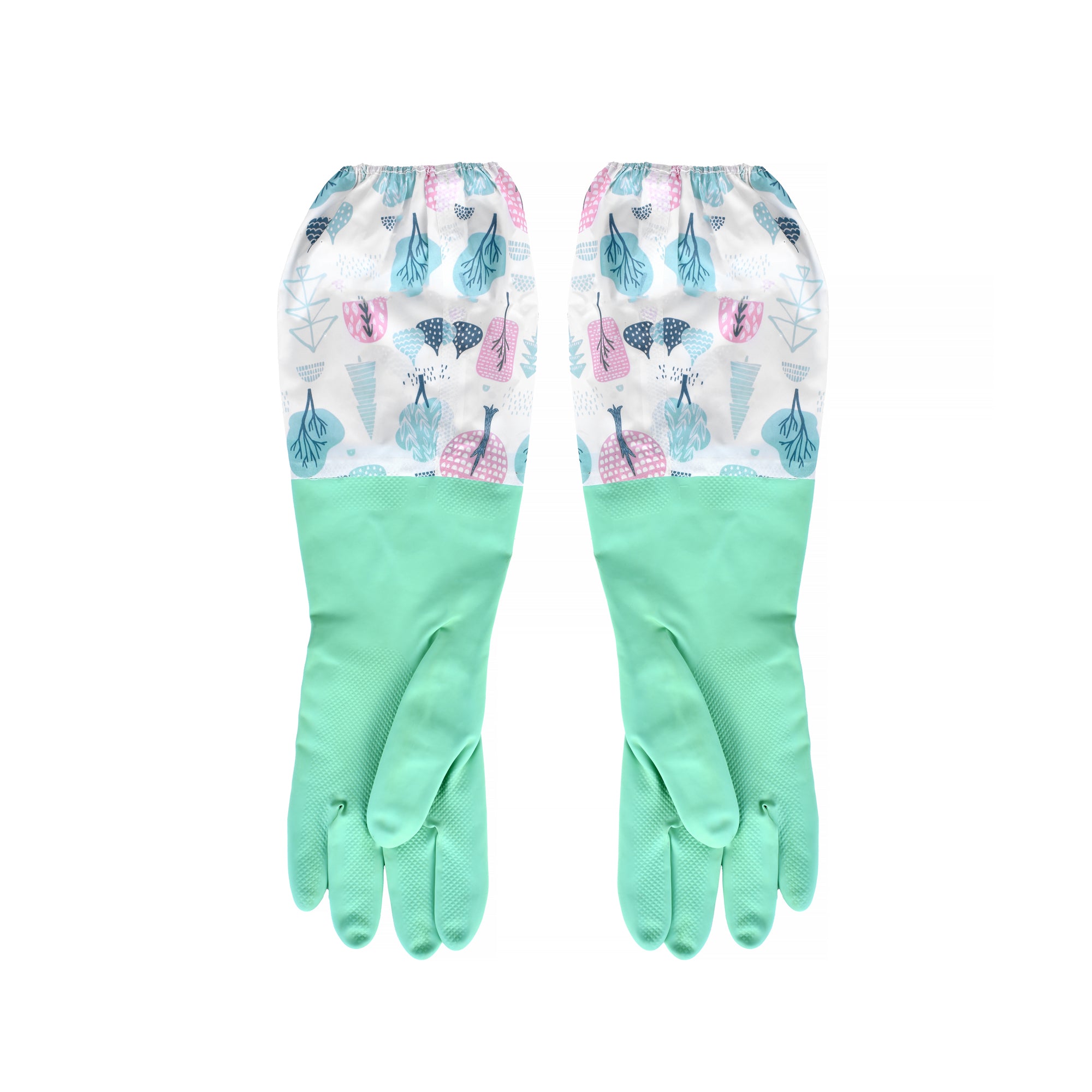 V915-SP0024-203521-00 SPIFFY Deluxe Latex Household Cleaning Gloves - Image 1