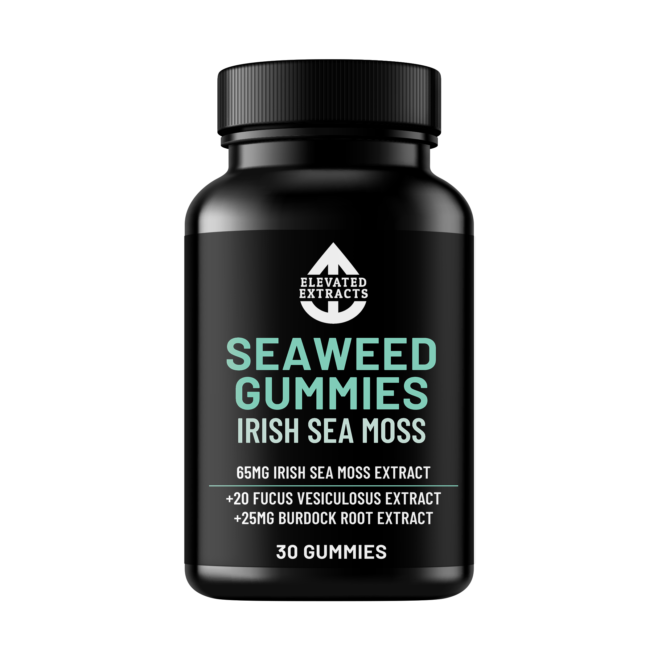 V939-ELE-11346-214896-00 Elevated Extracts Irish Sea Moss Gummies - 30 Gummies - Image 1