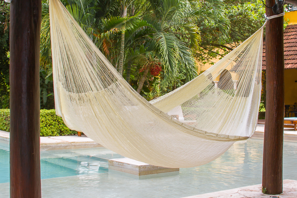V97-5MCREAM-14440-00 The Power nap Mayan Legacy hammock in Marble Colour - Image 1