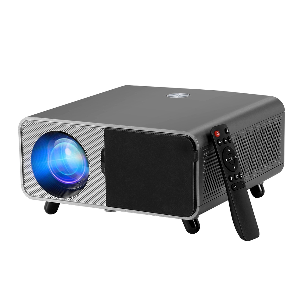 VP-550-WIFI-4K-BK-120215-00 Devanti Portable Wifi Video Projector 4K 2.4G/5G Home Theater HDMI 1080P - Image 1