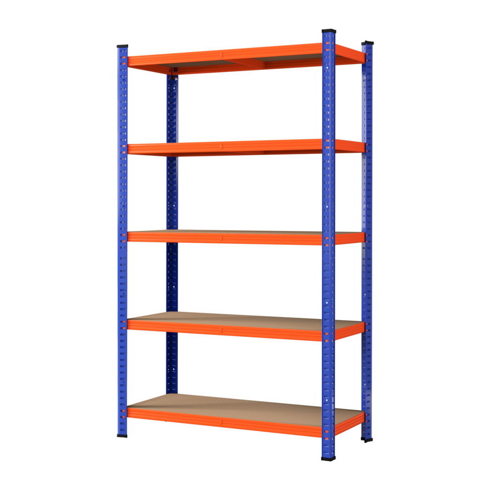 WR-E-9X18-GVN-BOX5-202504041346-00 5 x 1.8M Giantz Garage Shelving Warehouse Rack - Image 1