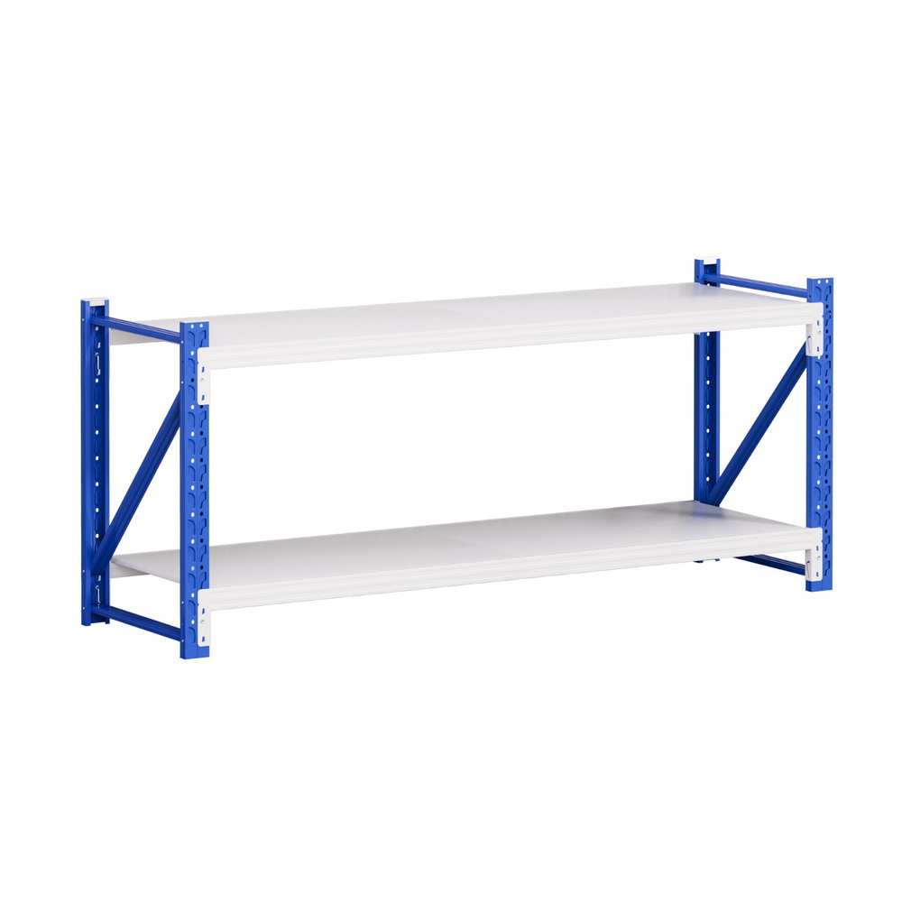 WR-F-20060-900BG-AB-202505271008-00 Giantz 2Mx0.9M Warehouse Shelving Garage Rack - Image 1