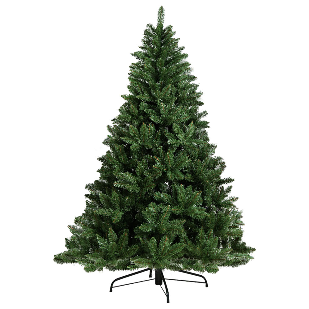 XM-TR-WELL-6F-GR-14099-00 Jingle Jollys Christmas Tree 1.8m Green Xmas Tree Decorations 650 Tips - Image 1