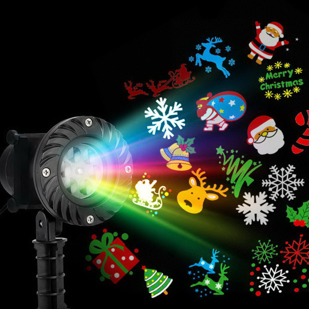 XMAS-LED-PRJ-BK-002-00 1X Projector Light Christmas Lights Laser Outdoor Decorations Jingle Jollys - Image 1