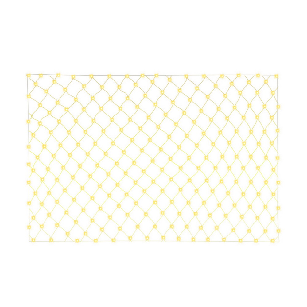 XMAS-NE500-2X3-WARM-191730-00 2Mx3M Christmas Lights Net String Light Decorations Warm 504 LED Jingle Jollys - Image 1