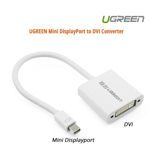 acbugn10402_01_9 UGREEN Mini DisplayPort to DVI Converter (10402) - Image 1