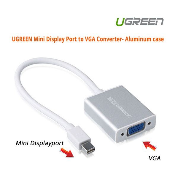 acbugn10403_01_21 UGREEN Mini Display Port to VGA Converter (10403) - Image 1