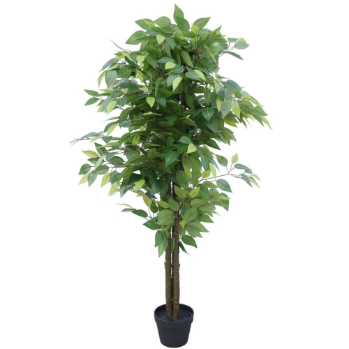 bushy_ficus_dark_trunk_px_18 Artificial Bushy Ficus Tree 145cm - Image 1