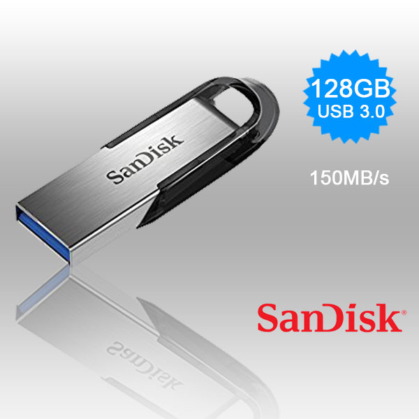 fussan128gcz73uf3_01_11 SANDISK 128GB CZ73 ULTRA FLAIR USB 3.0 FLASH DRIVE upto 150MB/s - Image 1