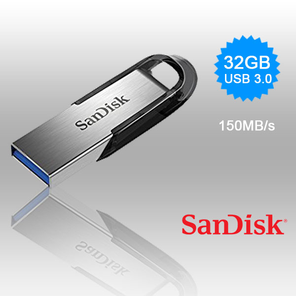 fussan32gcz73uf3_01_11 SANDISK 32GB CZ73 ULTRA FLAIR USB 3.0 FLASH DRIVE upto 150MB/s - Image 1