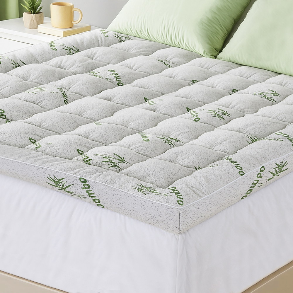 TOPPER-BAM-11-K-202508041912-06 Giselle Mattress Topper 11cm Pillowtop toppers Bamboo King - Image 1