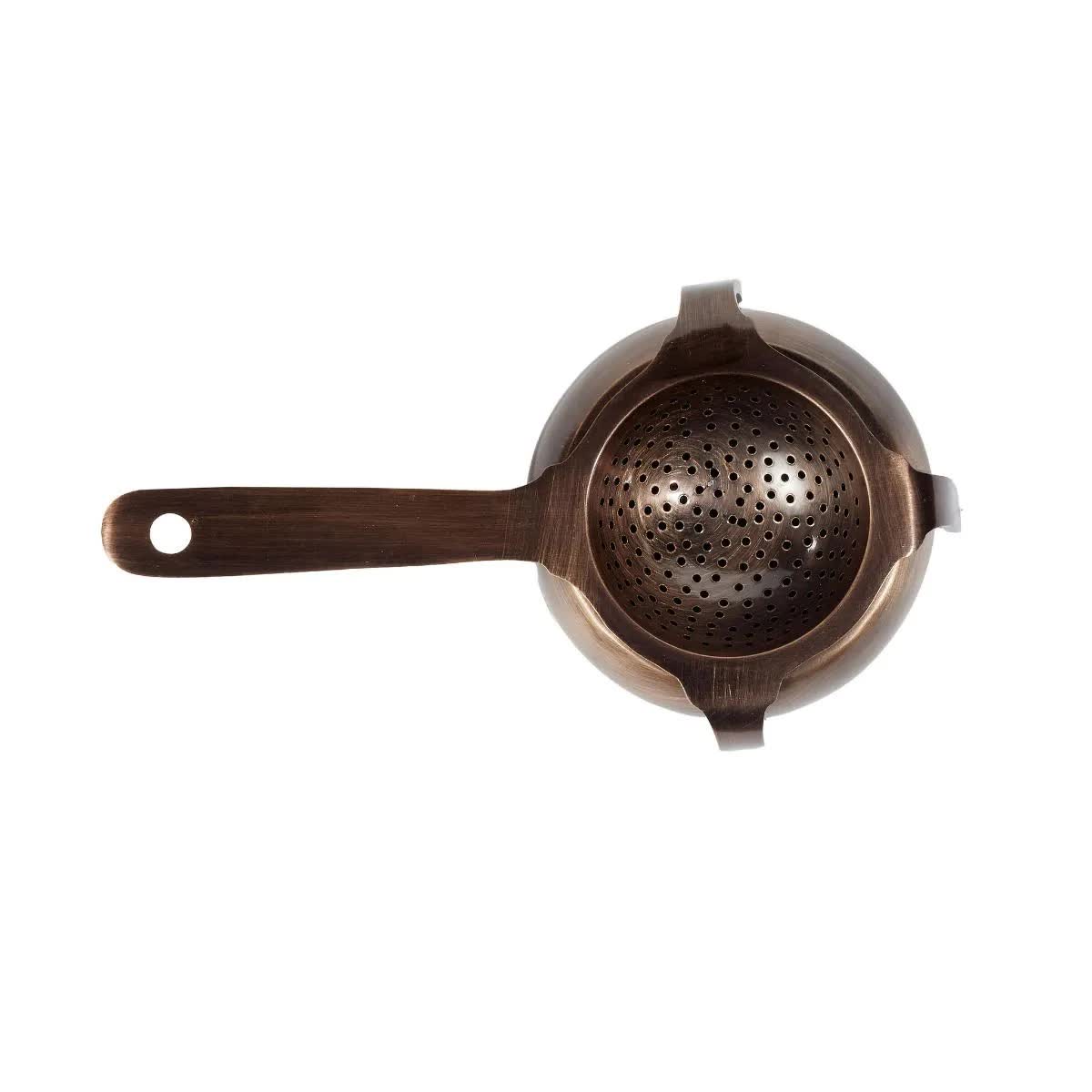 V1026-KLCPP3203-202507090925-00 Antique Copper Tea & Cocktail Strainer Set - Image 1