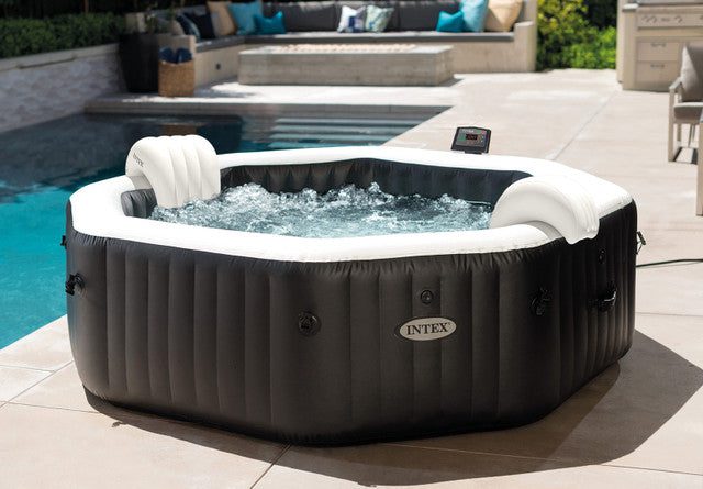 V1032-IXJBDELUXESPA6-28462-202509090911-00 Intex PureSpa Jet and Bubble Deluxe Spa 6 Person 28462 - Image 1
