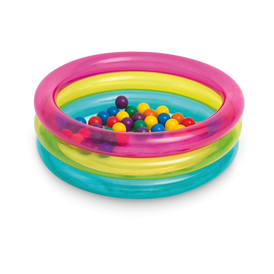 V1032-IXPLAYPIT-48674-202508200946-00 Intex 3 Ring Baby Ball Pit 48674 - Image 1