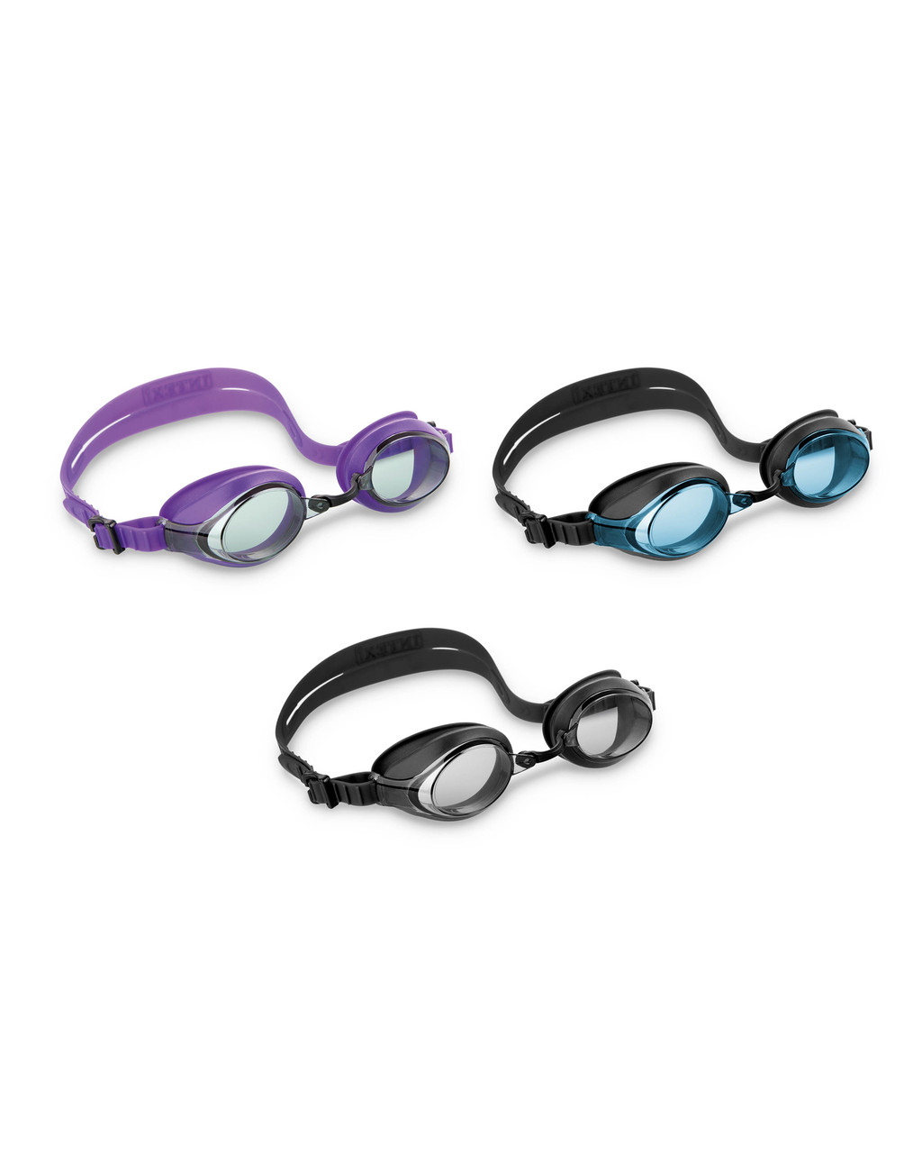 V1032-IXPRORACING_55691-202508201021-00 Intex Racing Silicone Swimming Goggles Youth 55691 - Image 1