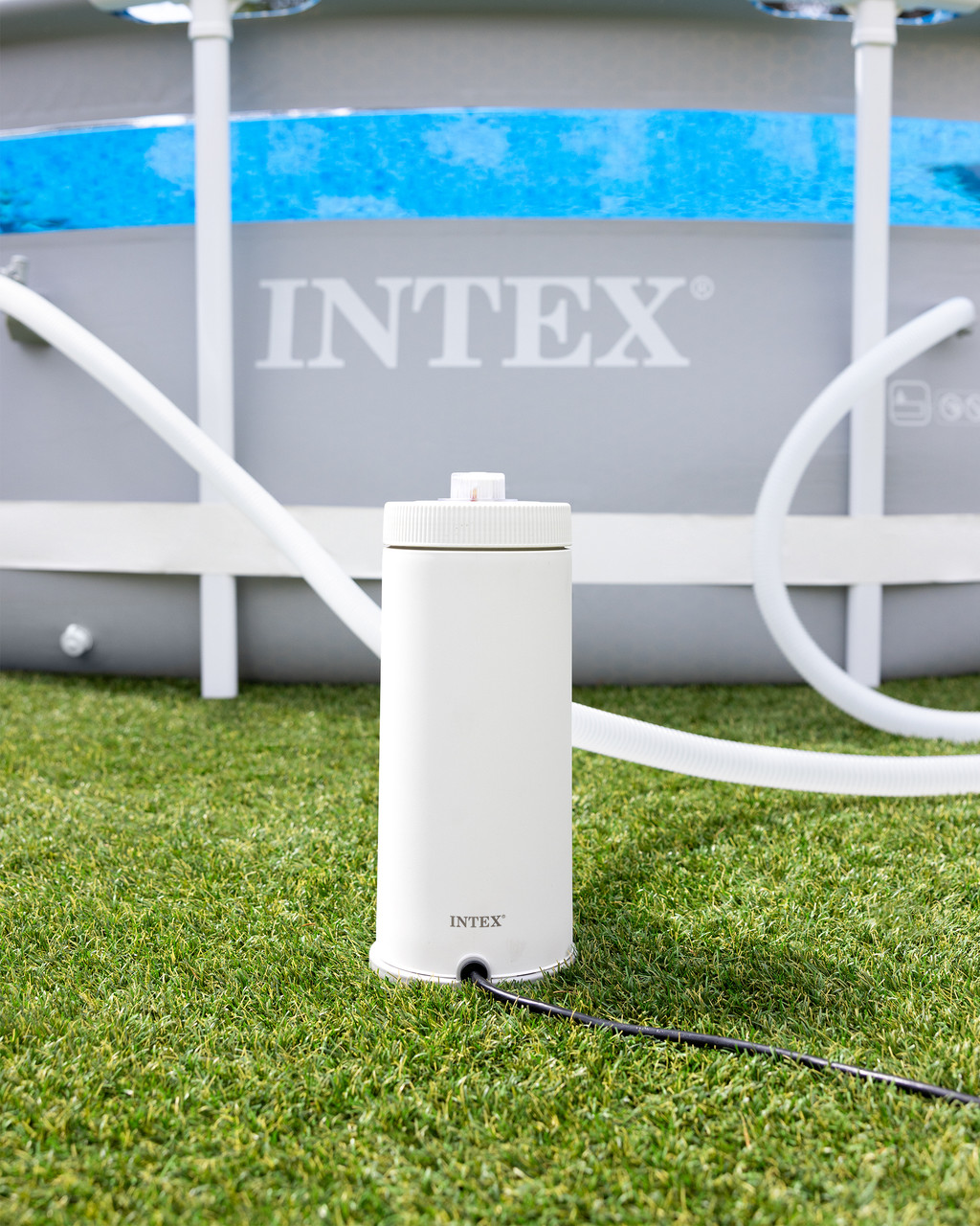 V1032-IXPUMP1000-26638-202508201040-00 Intex C1000 Cartridge Filter Pump W/ GFCI 3785/h 26638 New Model for 2025 - Image 1