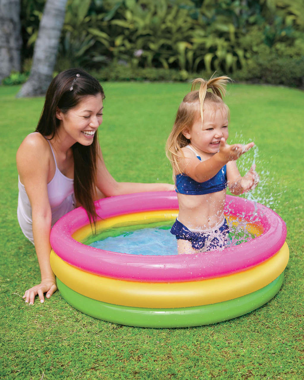 V1032-IXSUNSETGLOW-58294-202508200945-00 Intex Sunset Glow Kiddie Pool 86cm x 25cm - 58294 - Image 1
