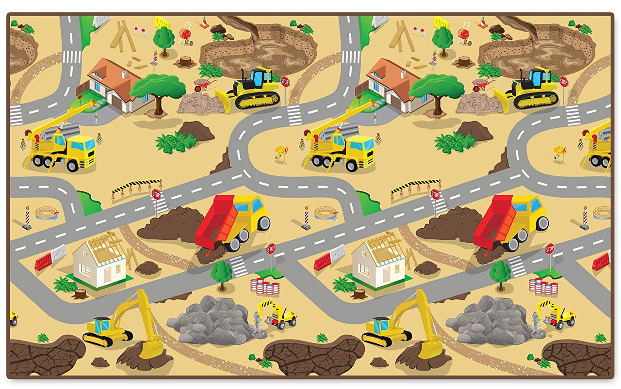 V1032-ROLLMATZ_648044_CONSTRUCTION-202508200954-00 Rollmatz Activity Floor Mat - Construction 648044 - Image 1